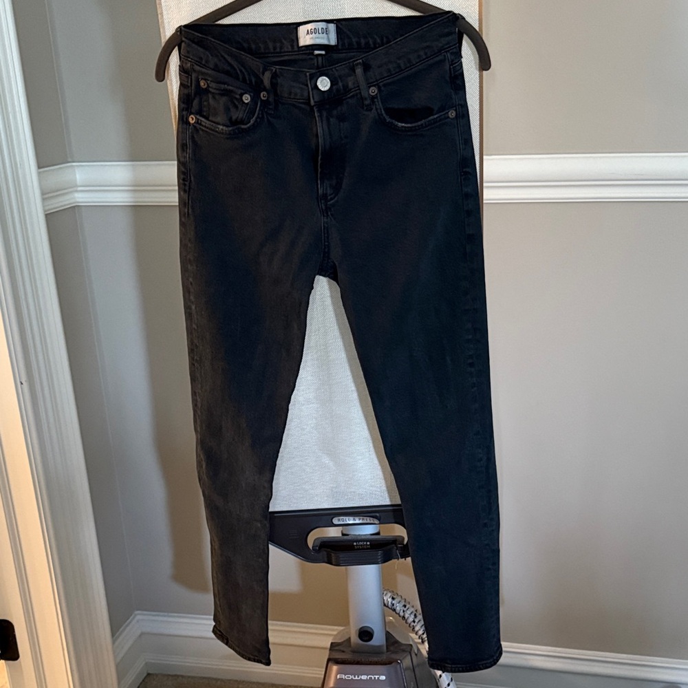 Agolde black washed Jeans